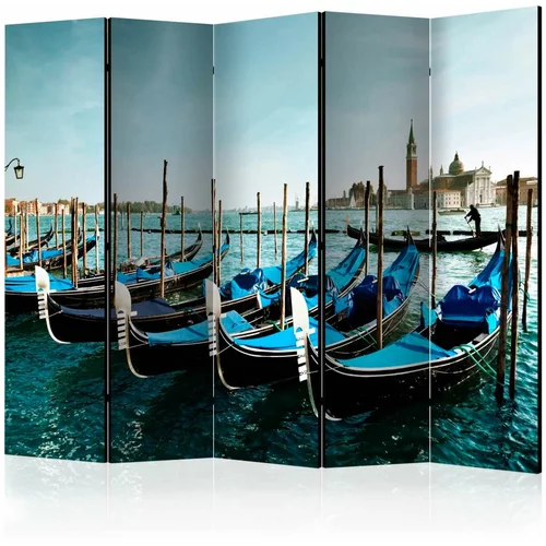  Paravan u 5 dijelova - Gondolas on the Grand Canal Venice II [Room Dividers] 225x172