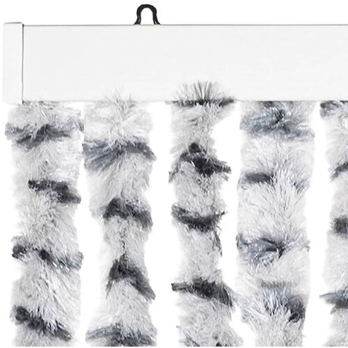  Zastor protiv muha svjetlosivi i tamnosivi 100x230 cm od &amp;scaron;enila Slike