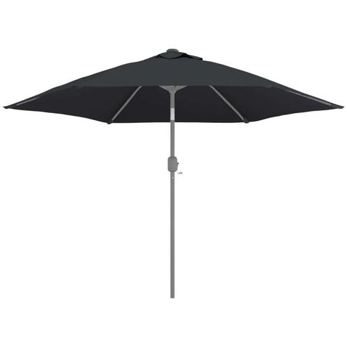  Zamjenska tkanina za vrtni suncobran crna 300 cm Slike
