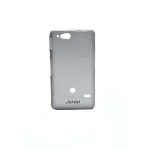 Jekod silikonski ovitek Sony Xperia E prozorno črn TPU/TB + Za&amp;scaron;čitna folija Slike