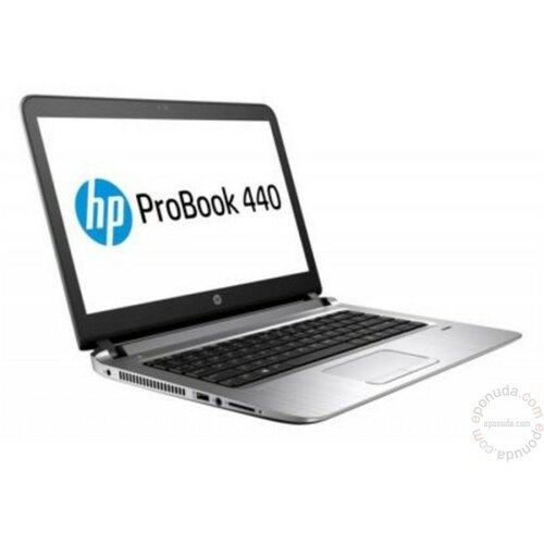 Hp ProBook 440 G3 i3-6100U 4GB 500GB Win 7 Pro (W4N87EA) laptop Slike