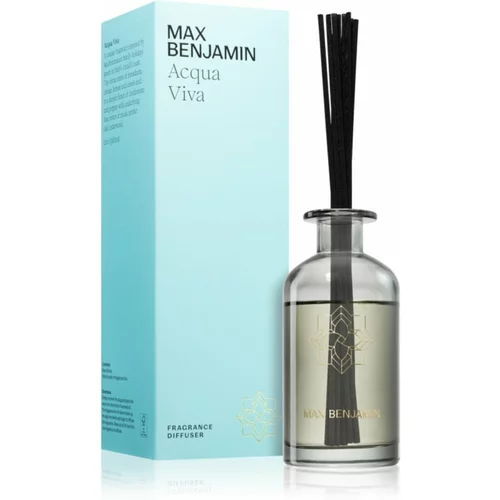 Max Benjamin Acqua Viva aroma difuzor s polnilom 150 ml