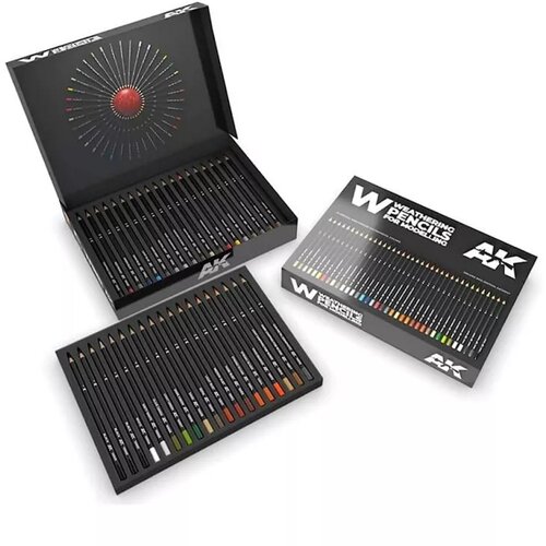 AK Interactive Weathering Pencils Deluxe Edition Box Cene