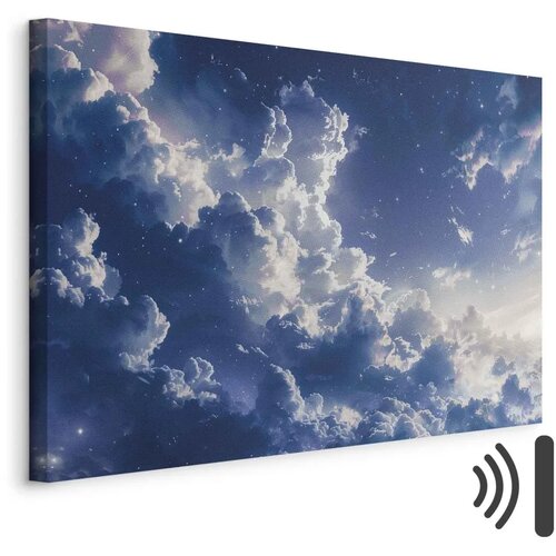  Slika - Starry Clouds and Delicate Light Over a Corner of the Sky 60x40 Cene