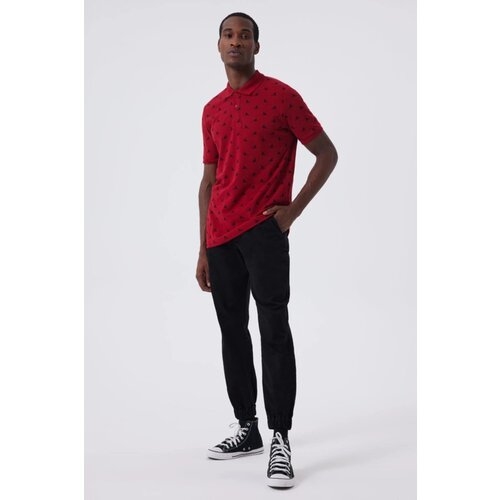 Lee Cooper Shark Men&amp;#039;s Pique Polo Collar T-Shirt Slike