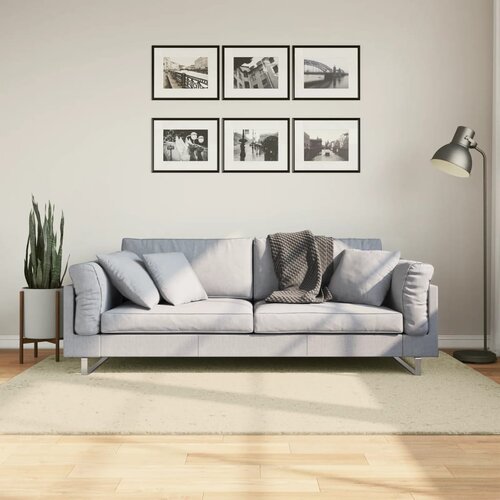  Tepih HUARTE kratkih vlakana mekani i perivi krem 140x200 cm Cijene