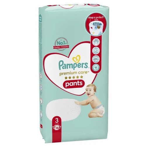 Pampers pants premium vp 3 midi 6-11kg 48kom Cijene