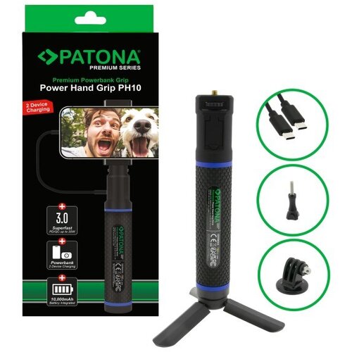 Patona Premium Grip Power Hand PH10 + powerbank Black Cijene