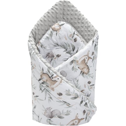Medi Partners Double-Sided Baby Wrap Cotton + Minky Cene