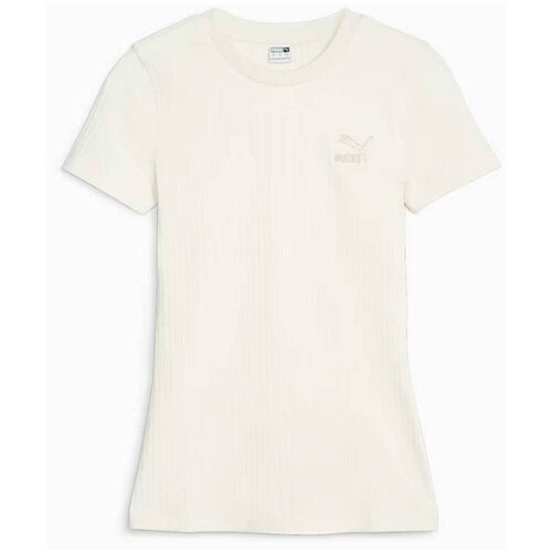 Puma CLASSICS RIBBED SLIM Bijela Cijene