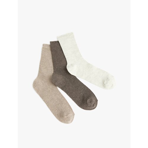 Koton Basic 3-Piece Socks Set Multi Color Cene