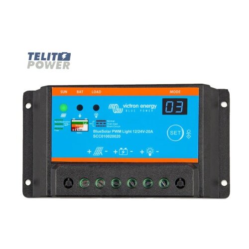 Victron Energy Victron bluesolar pwm-light 12/24v-20a &ndash; solarni regulator punjenja ( 5079 ) Cene