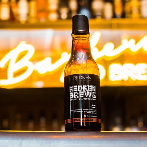 Redken &amp;Scaron;ampon, balzam i kupka Redken Brews &amp;ndash; 300 ml Slike