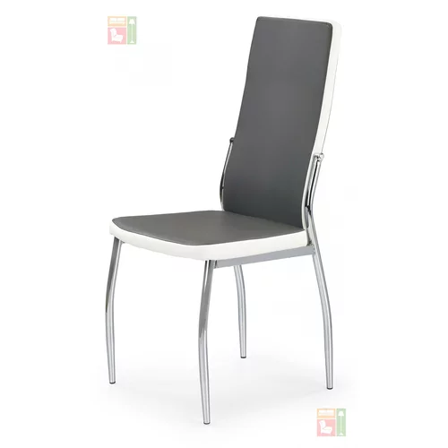 Halmar Jedilniški stol K210 - siva/bela