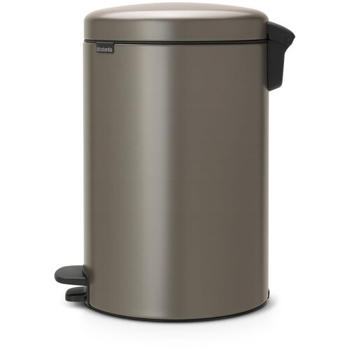 Brabantia kanta za smeće s pedalom newicon 20 l s plastičnim unutarnjim dijelom - platinum Cijene