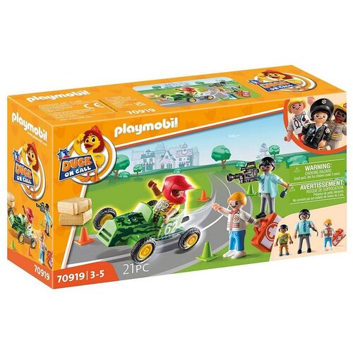 Playmobil Playset Duck on Call Action Hitna Pomoć 70919 (21 pcs) Cene