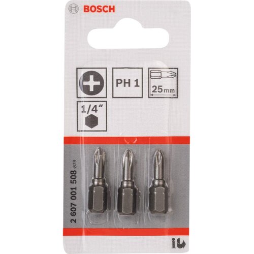 Bosch extra+C30A:C324A-hard bit PH 1 dužina 25mm 3/1 Slike