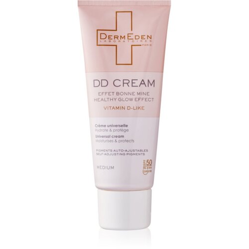 DermEden DD Cream SPF 50 za&scaron;čitna tonirana krema za obraz odtenek Medium 50 ml Cene