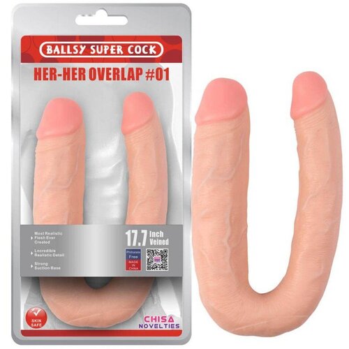 Chisa Novelties 2019 Dvojni Penetrator Her-her Overlap #01 Slike