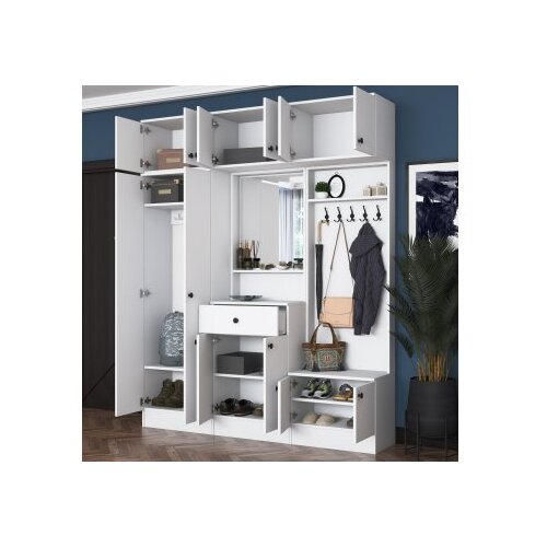 Woody Fashion Set za hodnik, bijela Slike