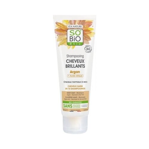 SO&amp;rsquo;BiO &amp;eacute;tic &amp;scaron;ampon za sjaj argan + oleinska kiselina Slike