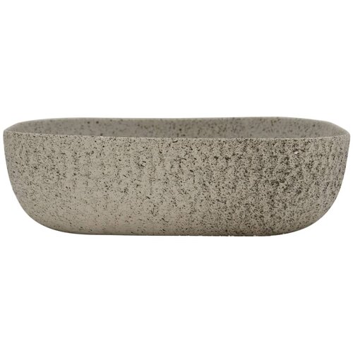 umivaonik sivi pravokutni 48x37,5x13,5 cm keramički Slike