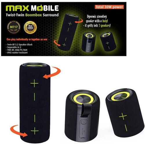  Bluetooth zvučnik TwistTwin Boombox MT17 Cijene