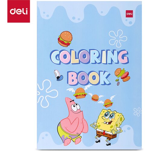 Deli Bojanka Sunđer Bob 250x176mm 12 lista 120g EN055 Cene