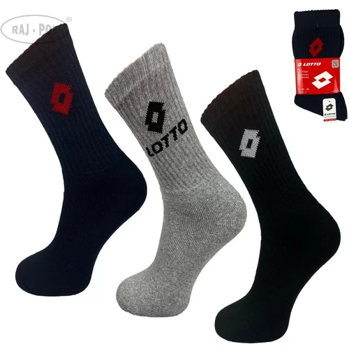 Raj-Pol Unisex's 3Pack Socks Frotte Lotto