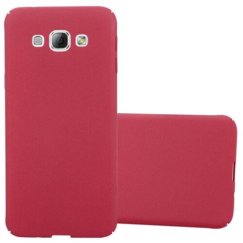 Cadorabo Case, združljiv s Samsungom v Frosty Red - Hard Case za&amp;scaron;čitni pokrov v zmrznjenem videzu proti praskam in udarcem, (20565200) Slike