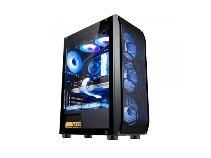 Zeus Y03B 700W Midi kuciste sa providnom stranicom Cene