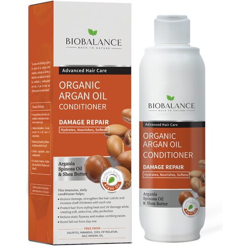 BIOBALANCE Organic Argan Oil Conditioner 330 ml Cene