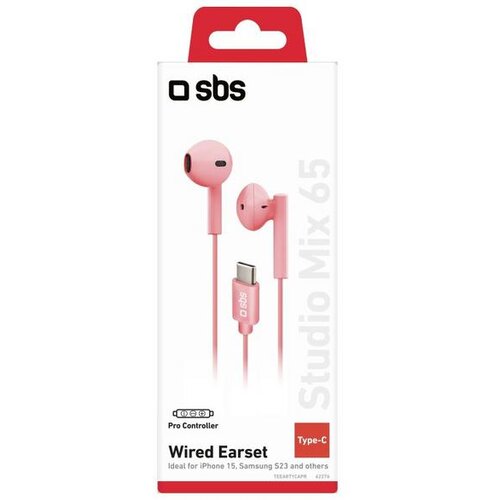 Sbs Studio Mix 65 USB-C žične slu&amp;scaron;alke rdeče barve, (5000262165) Slike