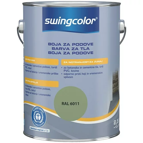 SWINGCOLOR Talna barva 2 v 1 (barva: zelena, 2,5 l)