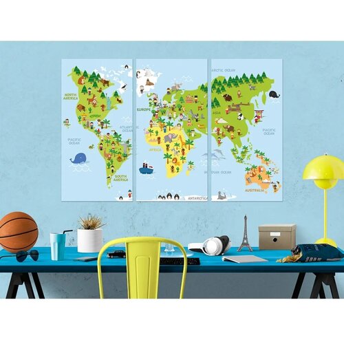  Slika na plutenoj podlozi - Children\&amp;#039;s World 120x80 Slike