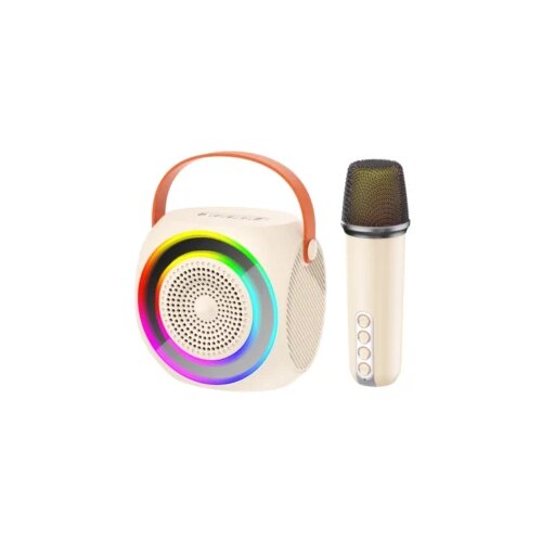 XO Bluetooth Speaker Dazzling + Karaoke MIC F42 White Cijene