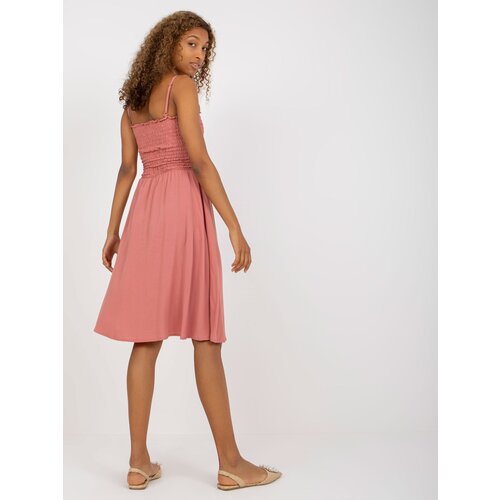 Fresh Made Dress-D73761M30314A-dark pink Cene