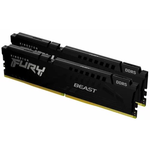 Kingston 32GB 5200MHz DDR5,Fury Beast (2x16GB)CL40, XMP 3.0 Ready,