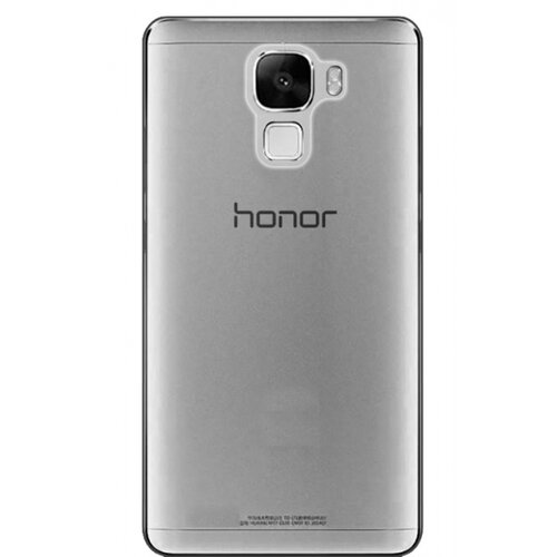  Ultra tanek silikonski ovitek za huawei honor 7 - prozorno črn Slike