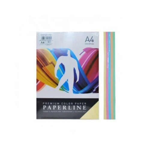 Fotokopir papir A4/80gr mix pastel 1/250 Slike