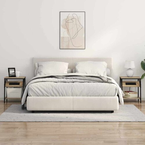  Noćni ormar 2 pcs Sonoma hrast 38 x 30 x 48 cm Slike