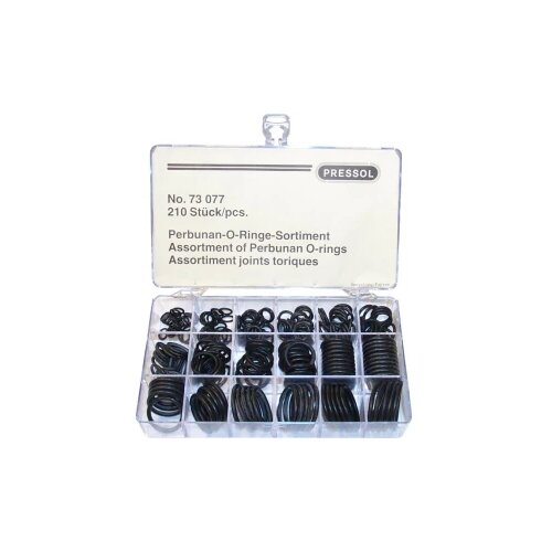 Pressol 73077 O-prsten set 210 komada Sadržaj 1 Set Cijene