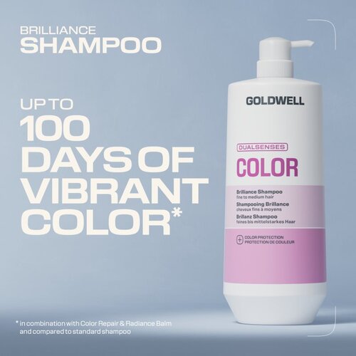 Goldwell Dualsenses Color Brilliance Shampoo &amp;scaron;ampon za obojenu kosu 1000 ml Slike