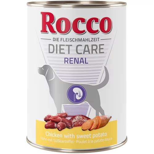Rocco Diet Care Renal piščanec s sladkim krompirjem 400 g - Varčno pakiranje: 12 x 400 g