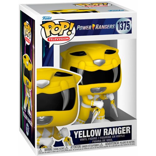 Funko bobble figure power rangers pop! - yellow ranger Slike
