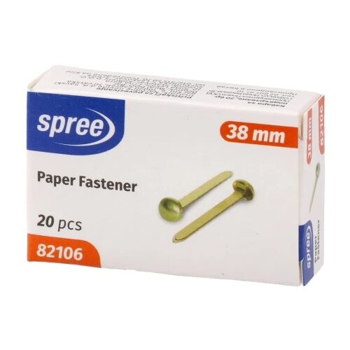 Spree office tack pritiskač metal 20 komada 38mm ( 475154 ) Slike