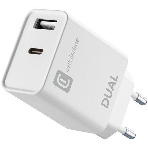 Cellular Line hišni polnilec usb+usb c 20W Cene