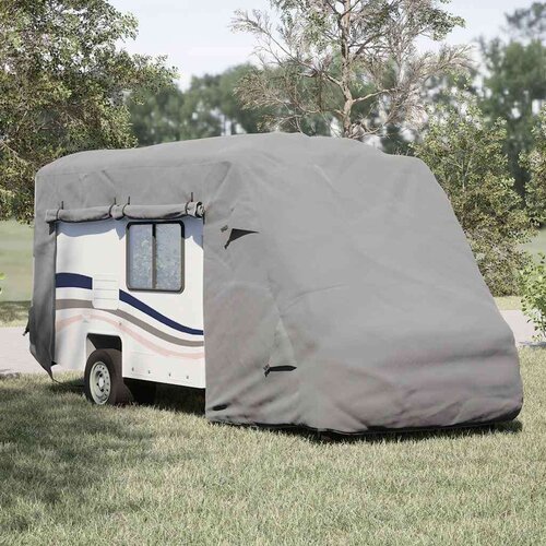 vidaXL Navlake za kamper sive 610x235x275 cm netkana tkanina Cijene