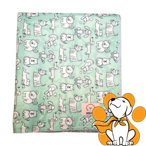 Misoko pad Reusable Light Green 40x50cm, Višekratna Prostirka Za Štence, Zelena Cene