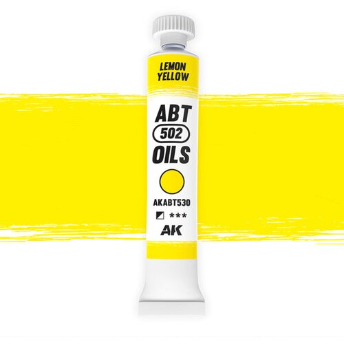 AK Interactive lemon yellow 20ml - top line artist acrylic AKABT530 Cene
